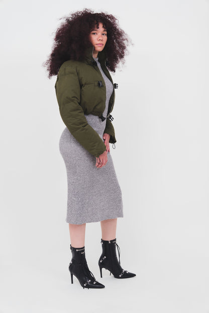 The Racer Crop 'Olive'